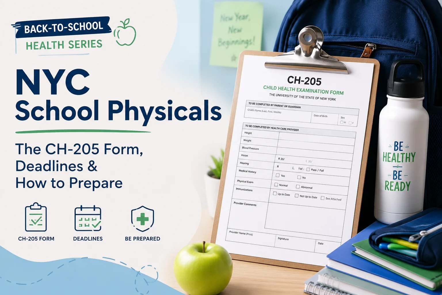 NYC_School_Physicals_CH205_Back_To_School NYC School Physicals CH205 Back To School